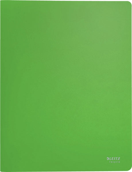 Leitz recycle showalbum a4 - 40 hoezen - 90% pre- en post-consumer gerecycled plastic - groen