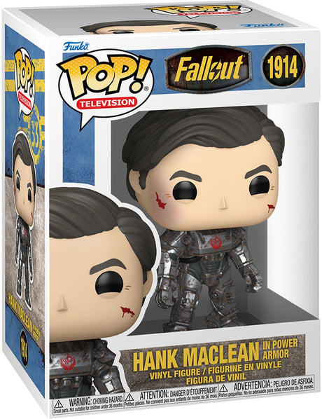 Funko fallout hank maclean vinylfiguur 1914 unisex pop! - neutraal - standard