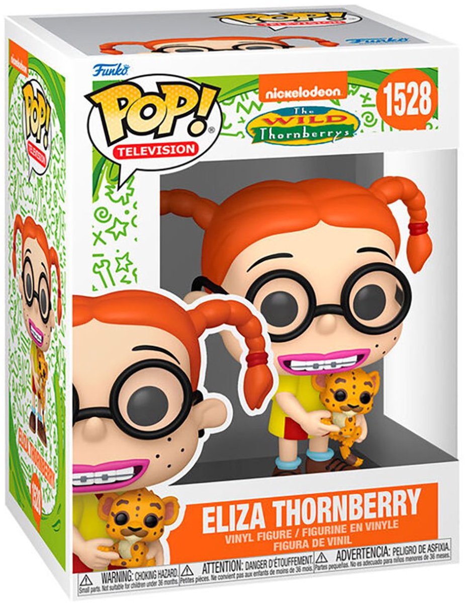 Funko nick rewind pop! tv vinyl figure eliza thornberry 9 cm