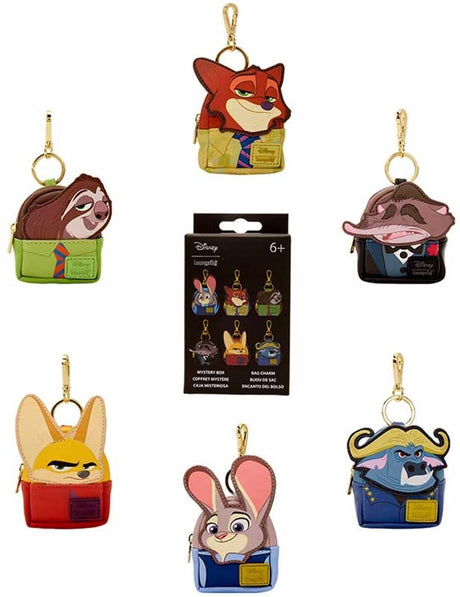 Funko lf disney zootopia mystery mini backpack keychain asso.