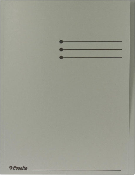 Esselte 100% gerecycled kartonnen inlegmappen - a4 - 100 stuks - multicolor