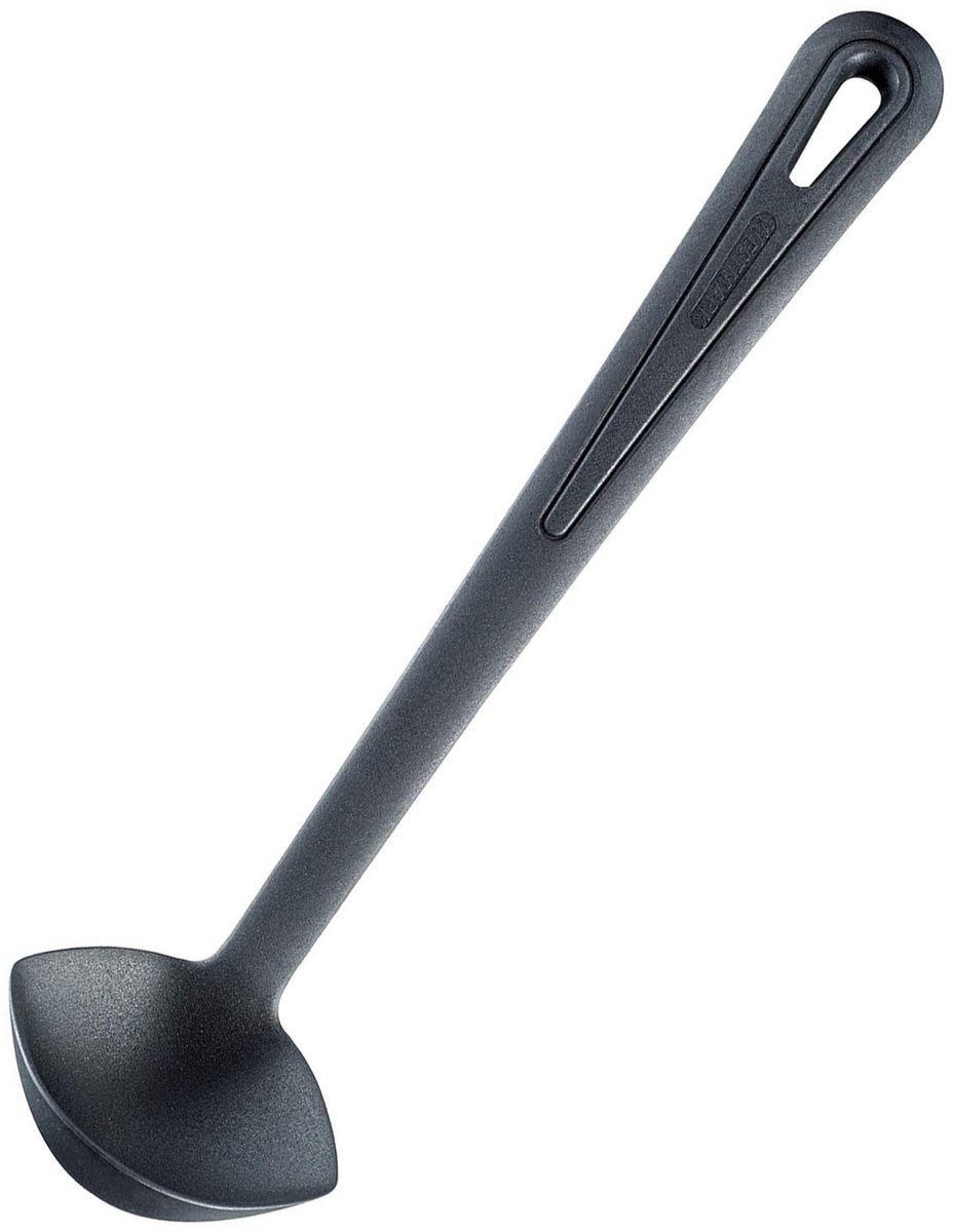 Westmark sauslepel opscheplepel, hittebestendig tot 270 °c, ppa, lengte: 29 cm, gentle plus, zwart, 28542275