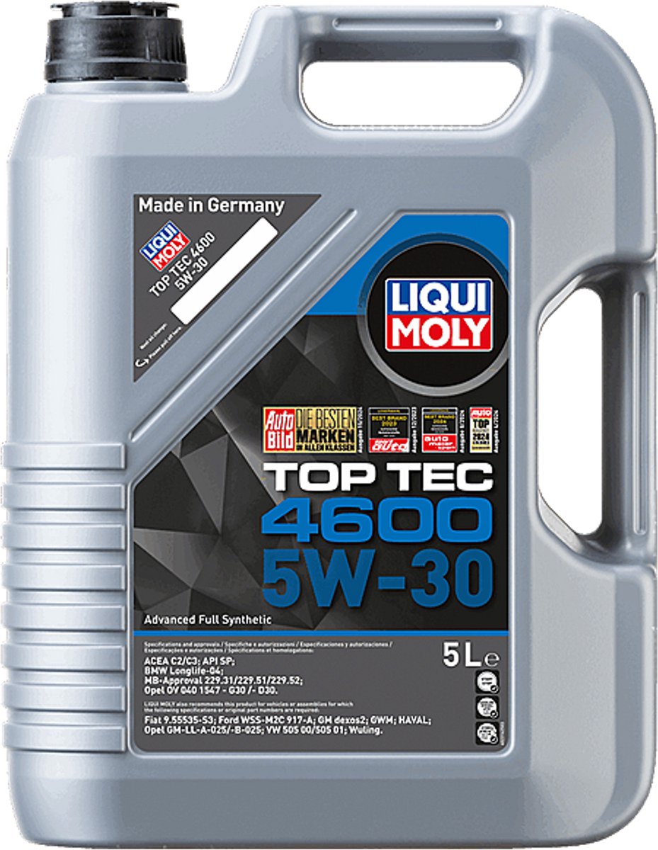 Liqui moly top tec 4600 5w-30 5l