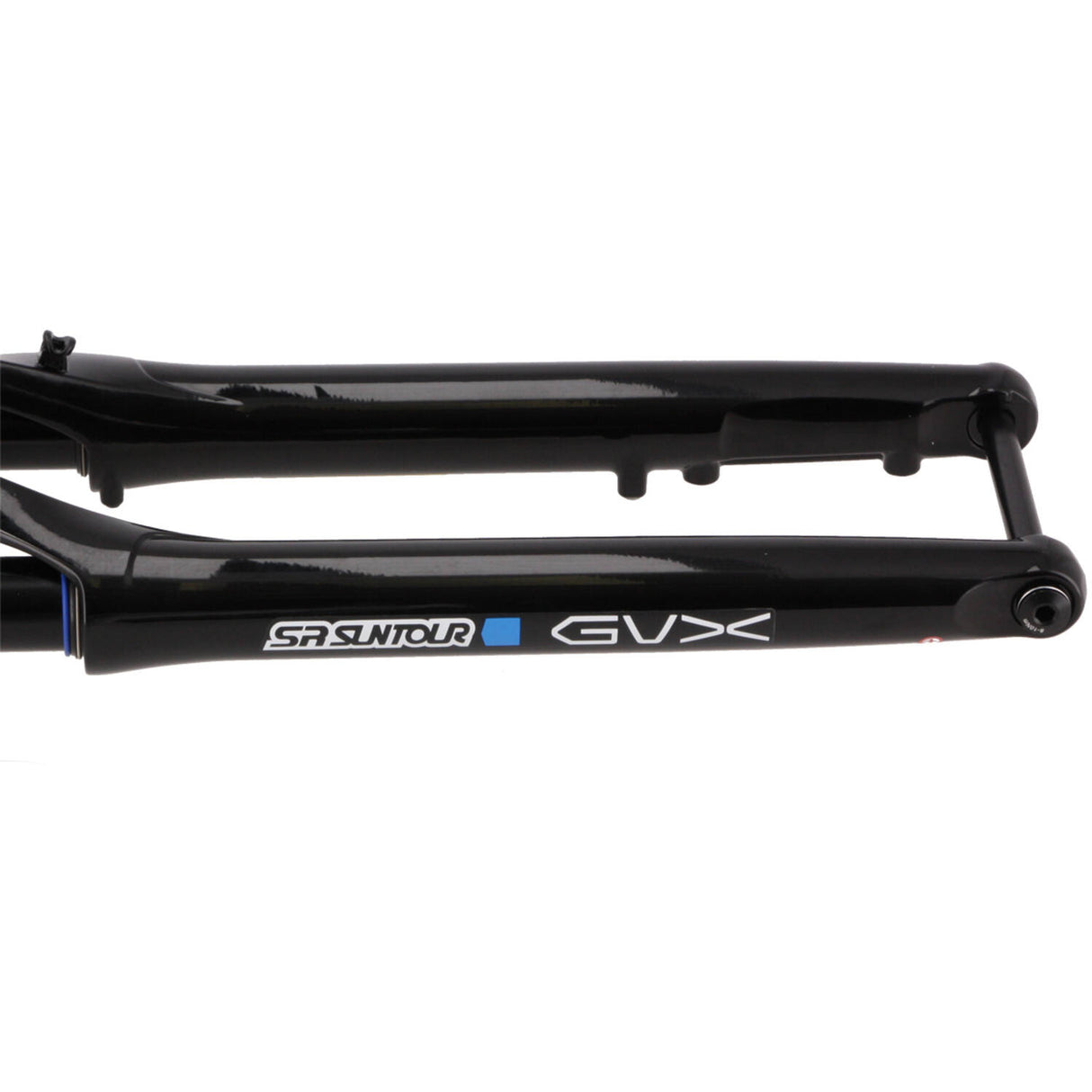 SrSuntour Suntour gravel gvx voorvork 700c lor 40 mm tapered 12mm zwart