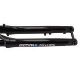 SrSuntour Suntour gravel gvx voorvork 700c lor 40 mm tapered 12mm zwart