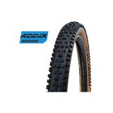 Vouwband Schwalbe Nobby Nic Evo Super Ground 29 x 2.40 62-622 - bronze sidewall