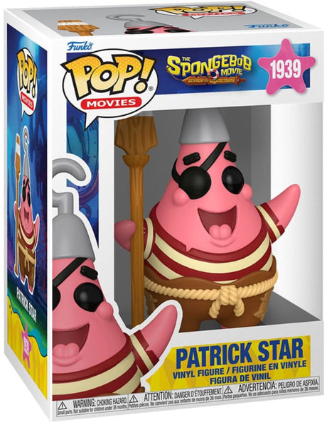 Funko spongebob schwammkopf the spongebob movie - patrick star (pop! movies) vinylfiguur 1939 unisex pop! - neutraal - standard
