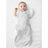 Love to Dream Love to Dream Babydoek Swaddle Up Transition Bag Lite fase 2 M grijs