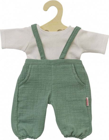 Heless poppen-tuinbroek groen, 28-35 cm (past bij paolo reina gordi-pop)