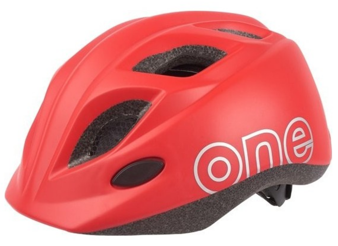 Kinder helm s 52-56cm bobike one plus mat rood