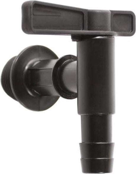 Merkloos sans marque rainwater tank tap cantap - black
