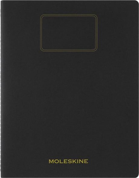 Moleskine schrift student xxl - zachte kraft - gelinieerd - zwart