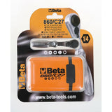 Beta Ratelsleutel Tools 860 C27 met schroefbitset 27 delig in box