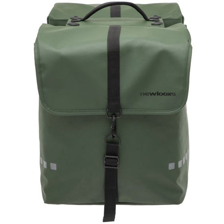 New Looxs Odense Dubbele Fietstas - Groen - 39L