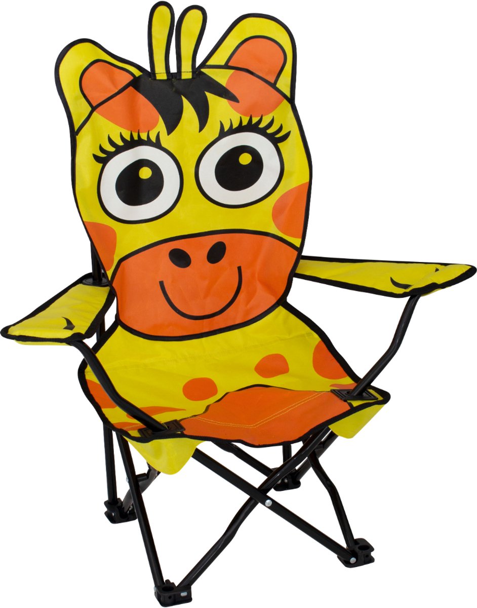Eurotrail campingstoel voor kinderen ardeche - animal giraffe