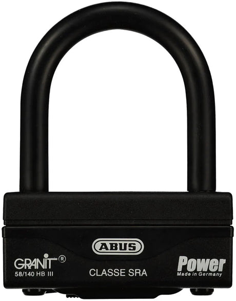 Abus granit power 58 140hbiii beugelslot zwart 10 cm