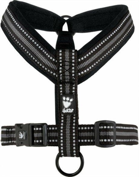 Hurtta harnas casual y-eco zwart 60-70 cm