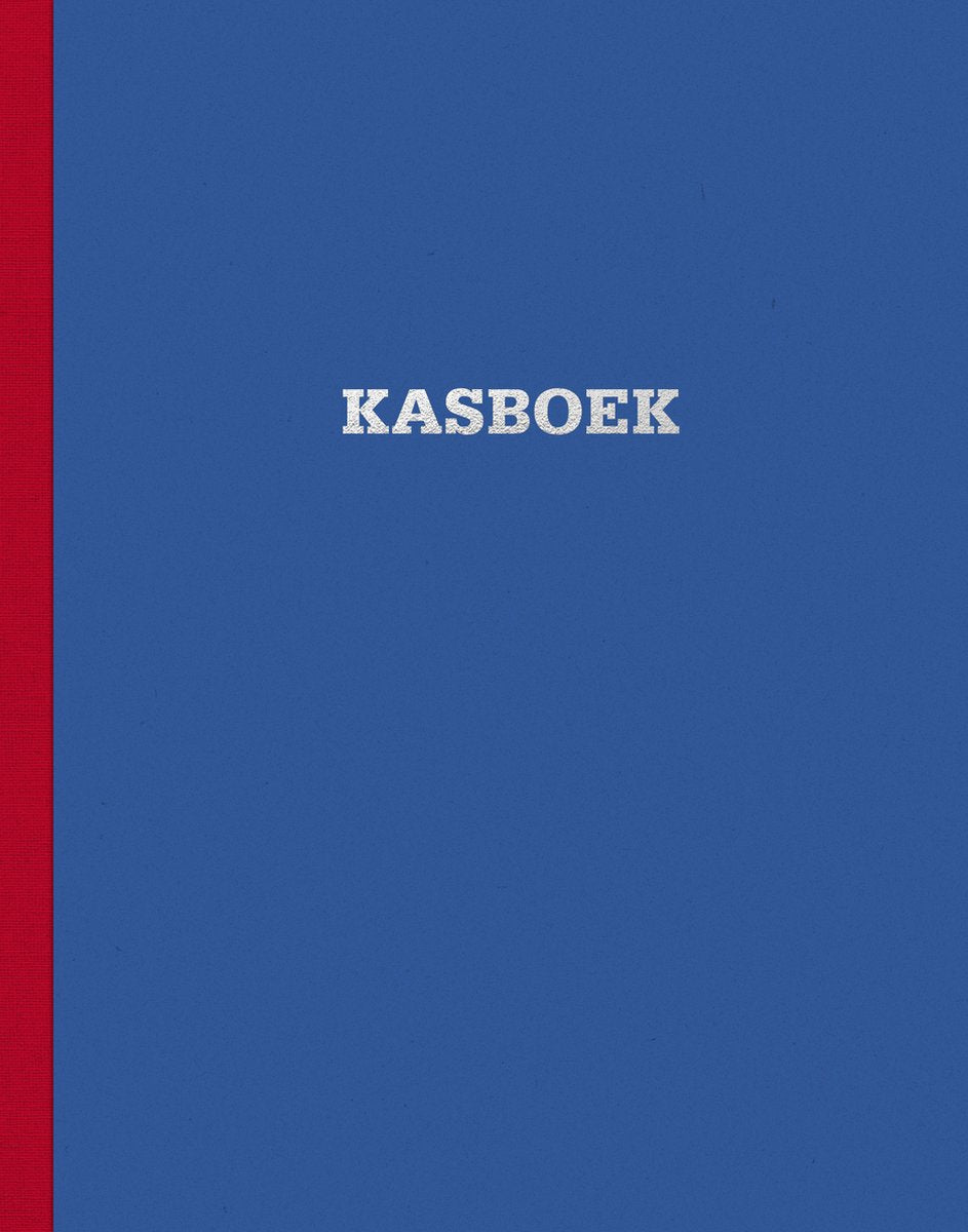 Kangaro kasboek - 165x210mm - blauw - financieel logboek - k-5110