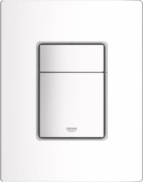 Grohe quickfixeven bedieningsplaat - wit