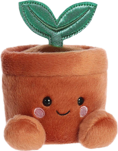 Aurora palm pals potplant knuffel – 13 cm