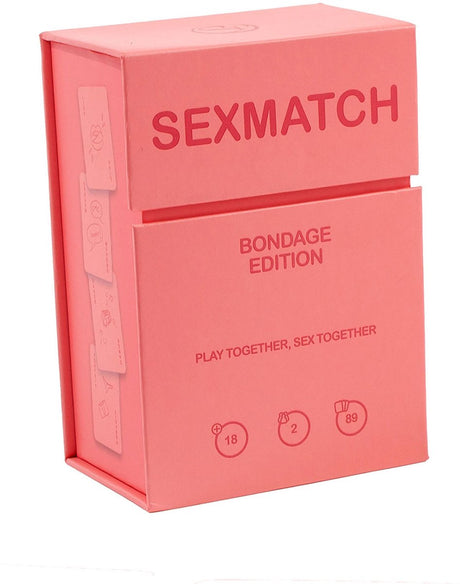 Secret play - sexmatch - kaartspel voor koppels - massage edition set