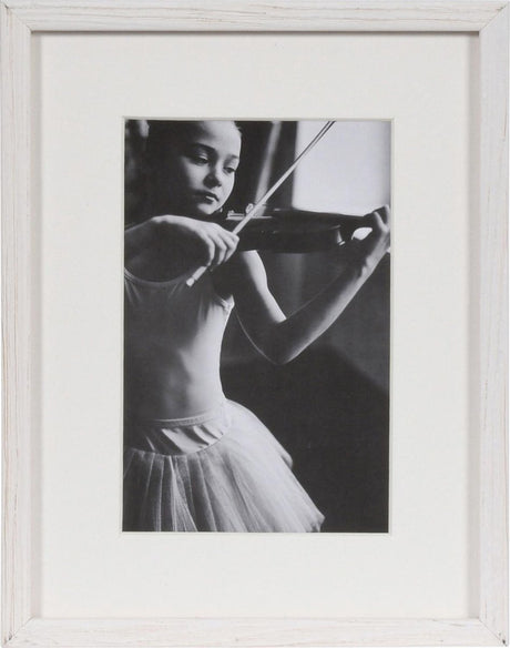 Henzo fotolijst - - viola - fotomaat 15x20 cm - wit