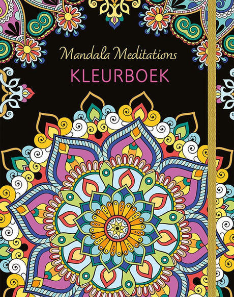 Deltas mandala meditations kleurboek