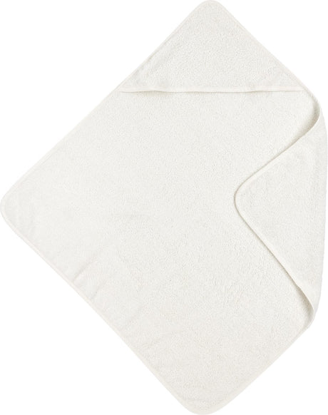 Meyco baby uni badcape - badstof - offwhite - 75x75cm