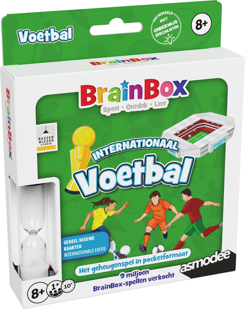 Bezzerwizzer - brainbox pocket - internationaal voetbal