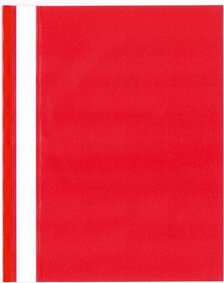 Kangaro snelhechtermap - formaat a5 - materiaal pp - rood - doos á 25 stuks - k-25036