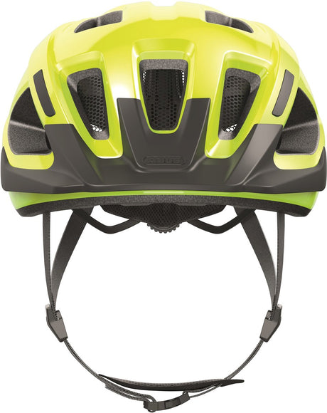 Abus fietshelm aduro 3.0 signal yellow l - 58-62 cm - geel - geschikt voor gebruik op elektrische fietsen - stadsfietsen - 320 g