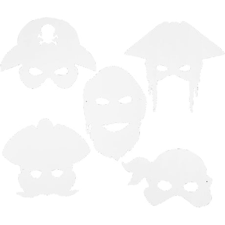 Creotime https: www.cchobby.nl piratenmaskers-h-16-26-cm-b-17-5-26-5-cm-230-gr-wit-16-stuk-1-doos