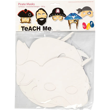 Creotime https: www.cchobby.nl piratenmaskers-h-16-26-cm-b-17-5-26-5-cm-230-gr-wit-16-stuk-1-doos