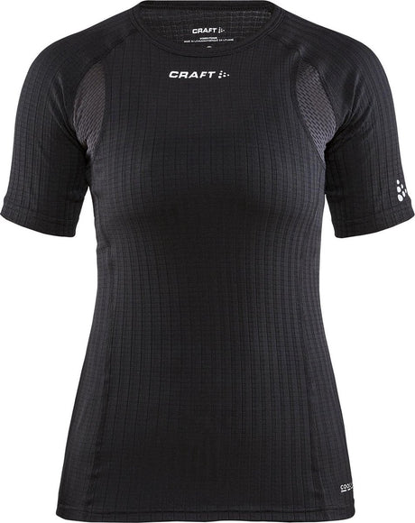 Craft active extreme x rn ss w dames thermoshirt - zwart