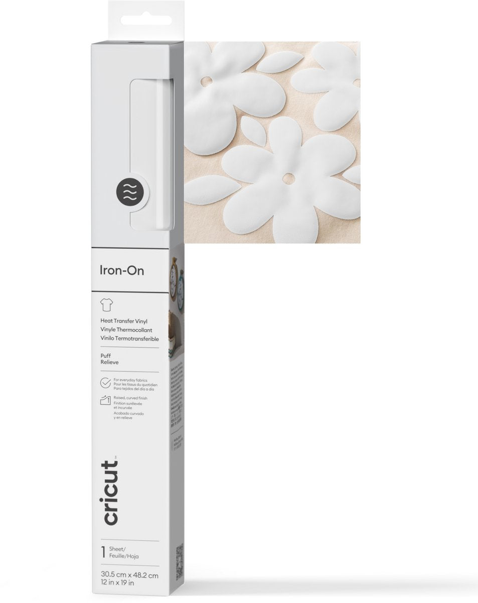 Cricut ™ puff iron-on wit – 30,5 x 48,3 cm