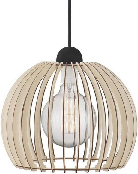 Nordlux chino 30-hanglamp-e27-blank hout