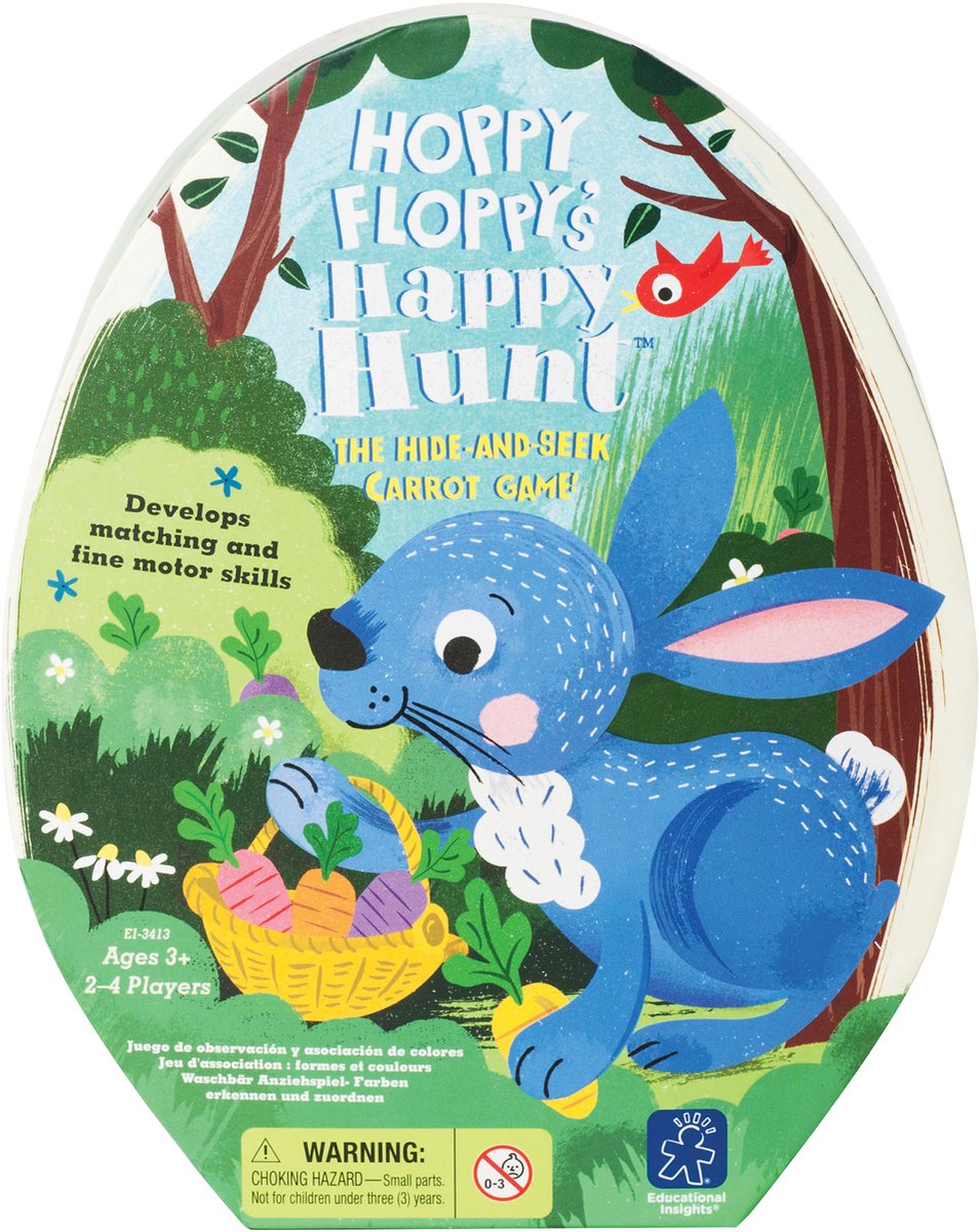 Learning resources hoppy floppy’s happy hunt™ game - 3+