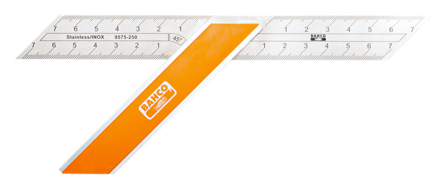 Bahco schrijfhaak 45gr vast 250mm (u)