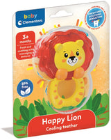 Clementoni baby koelbijtring leeuw