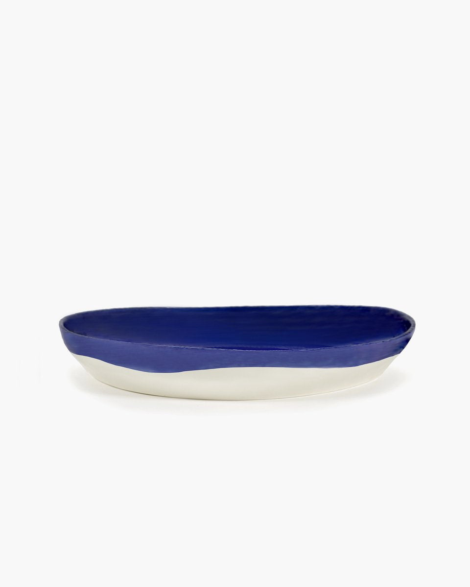 Serax - ottolenghi feast - serveerkom m - donkerblauw wit - 36 ø