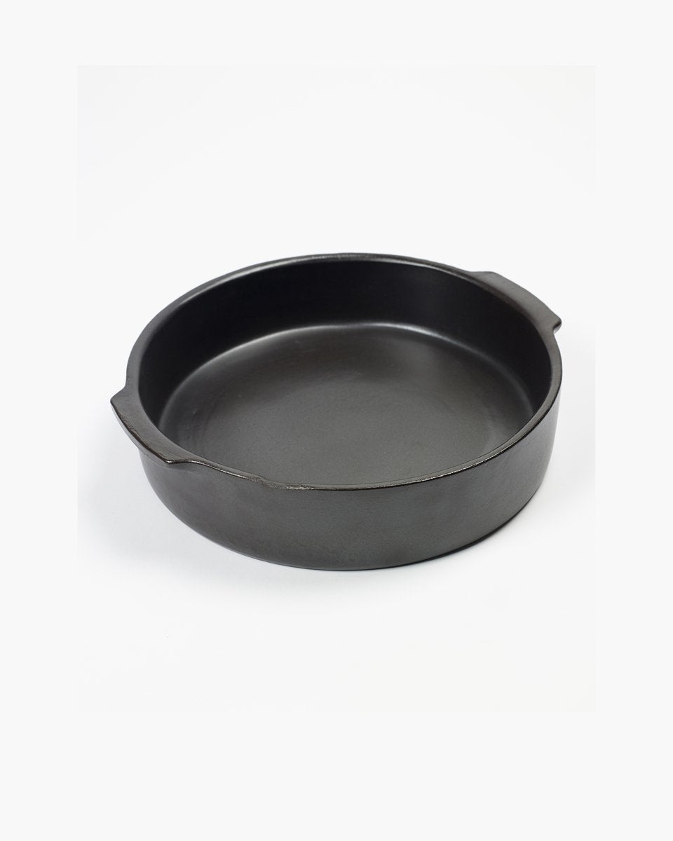 Serax - pascale naessens pure - oven-serveerschaal xl - zwart - 31 ø