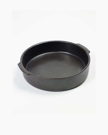 Serax - pascale naessens pure - oven-serveerschaal xl - zwart - 31 ø