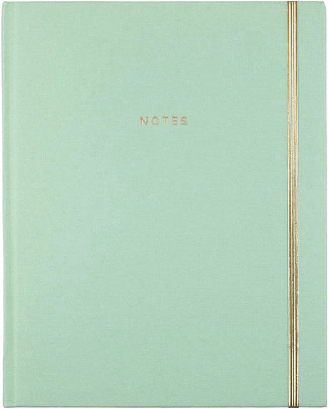 Eccolo notitieboek - bookcloth notes - lijn - ca. 20x25cm - ec-d506x