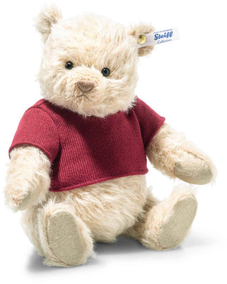 Steiff pluche disney knuffel winnie the pooh christopher robin 26 cm.