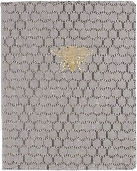 Eccolo notitieboek - gray bee - lijn - ca.20x25cm - ec-d505c