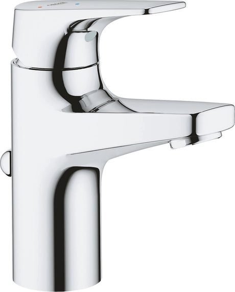 Grohe quickfix start flow wastafelkraan - waterbesparend - met trekwaste - chroom - 23769000