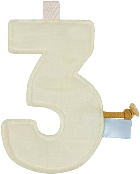 Little dutch slinger element - cijfer 3 - ecru