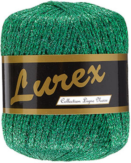 Creativ company lurex glitter garen groen, 160m