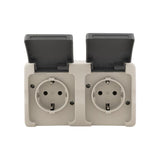 Ac stopcontt 2 x waterdicht