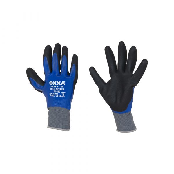 M-safe handschoenen full-nitrile 14-650 (maat 10)